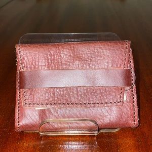 Genuine Leather Card Holder Front Pocket Wallet